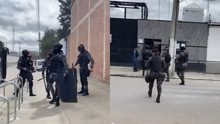 se reportaron disturbios dentro del centro penitenciario.