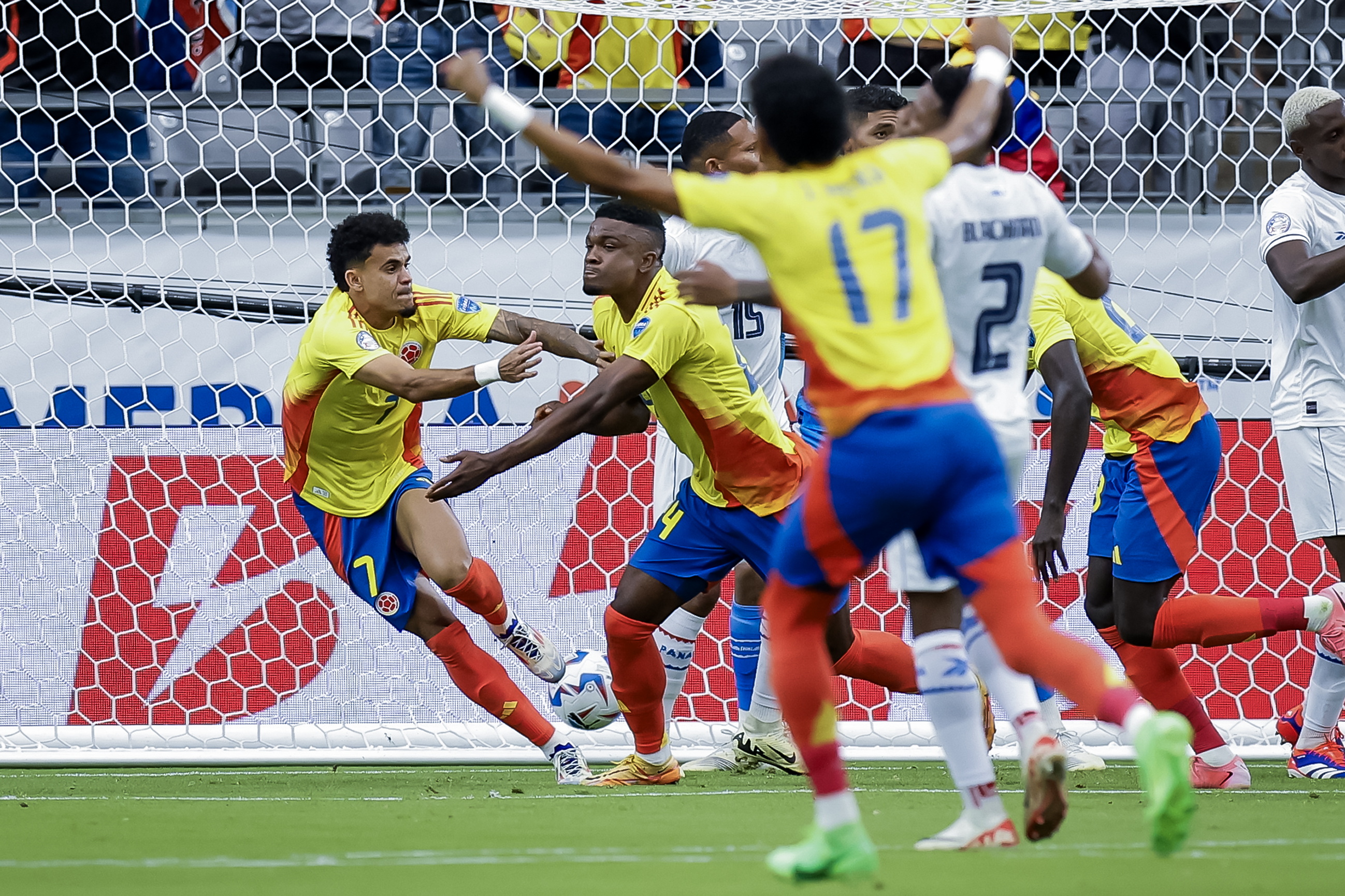 La celebración de la clasificación de Colombia