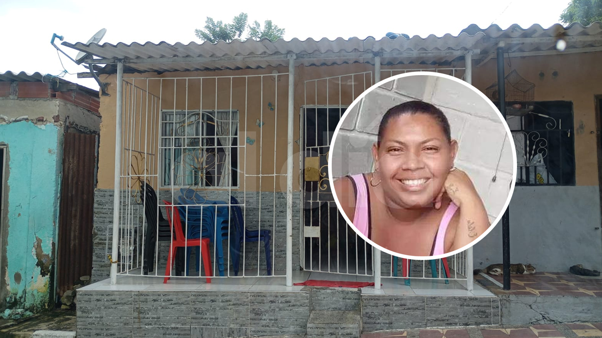 La mujer víctima del crimen