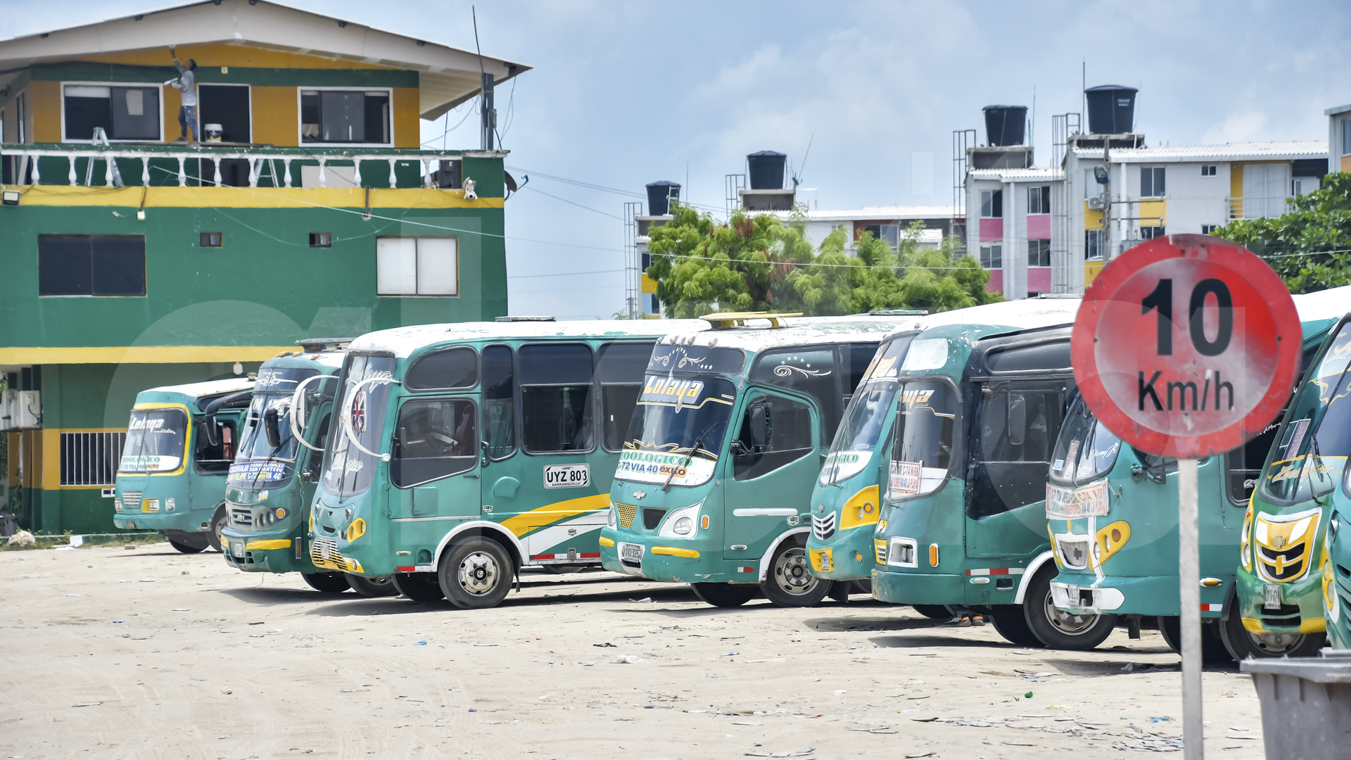 Nevada de los buses de Lolaya