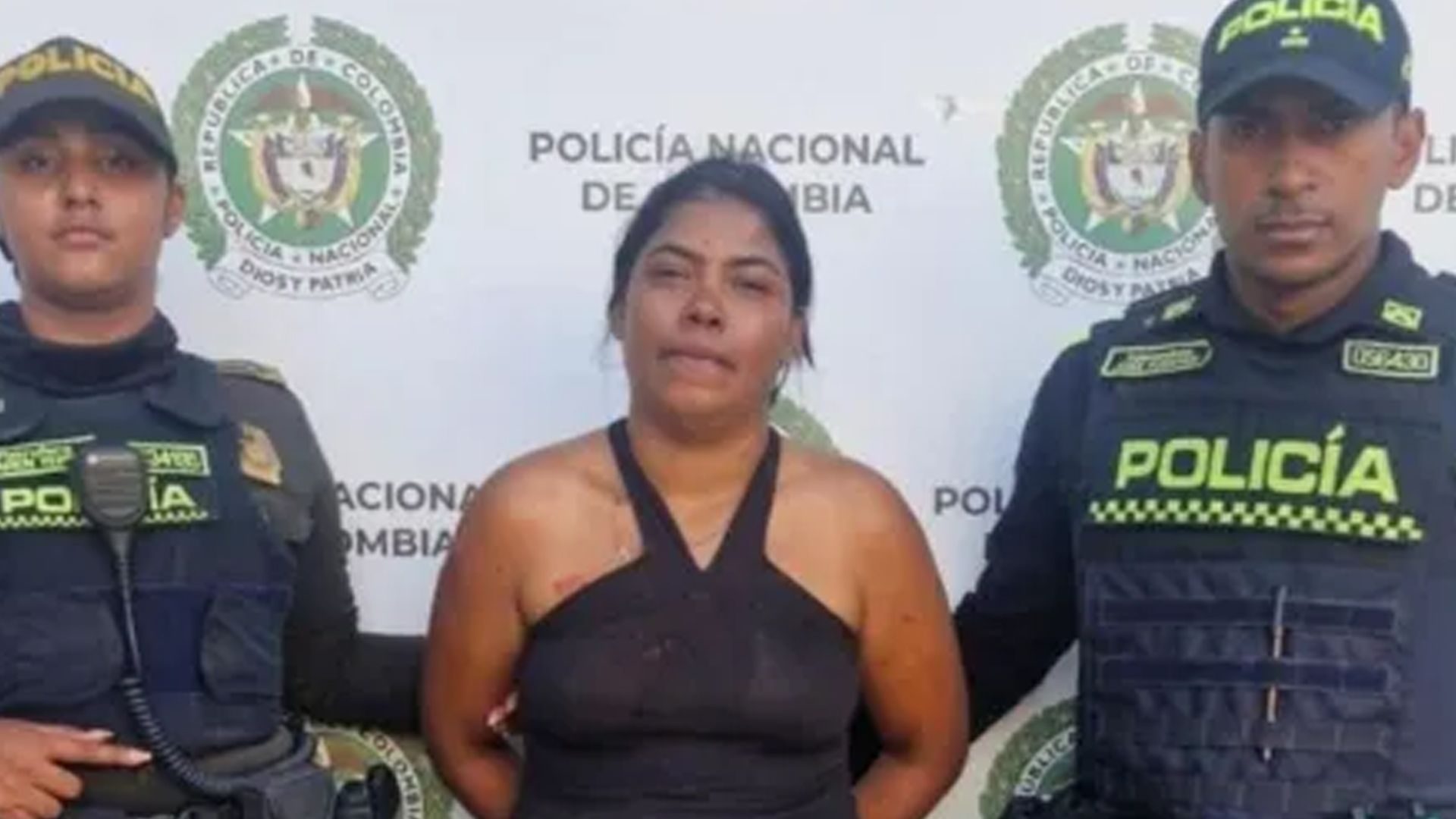 La mujer capturada