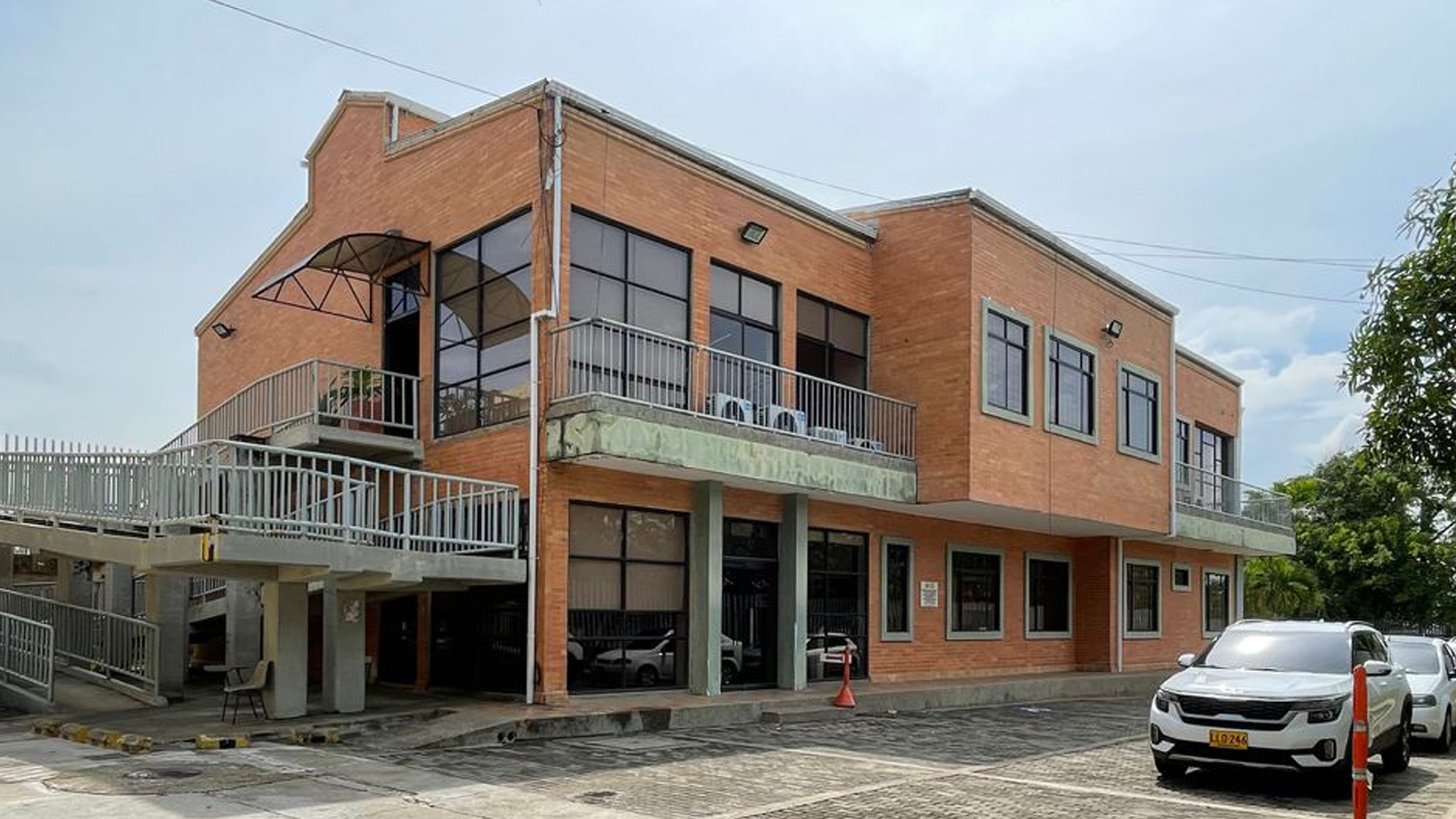 Fachada del edificio de Medicina Legal en la ciudad de Barranquilla