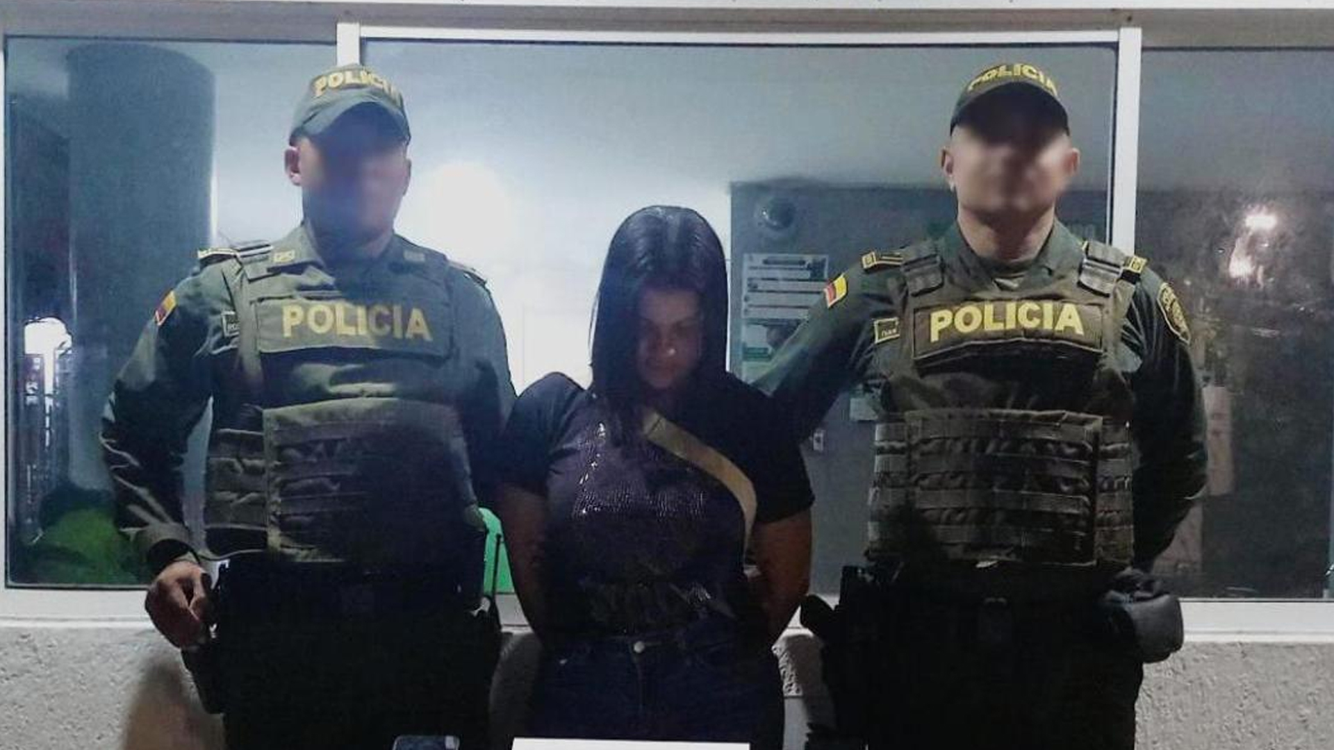 Alias Maryuris, la mujer capturada por las autoridades