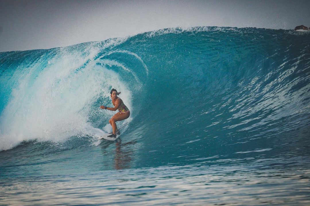 La surfista italiana Giulia Manfrini