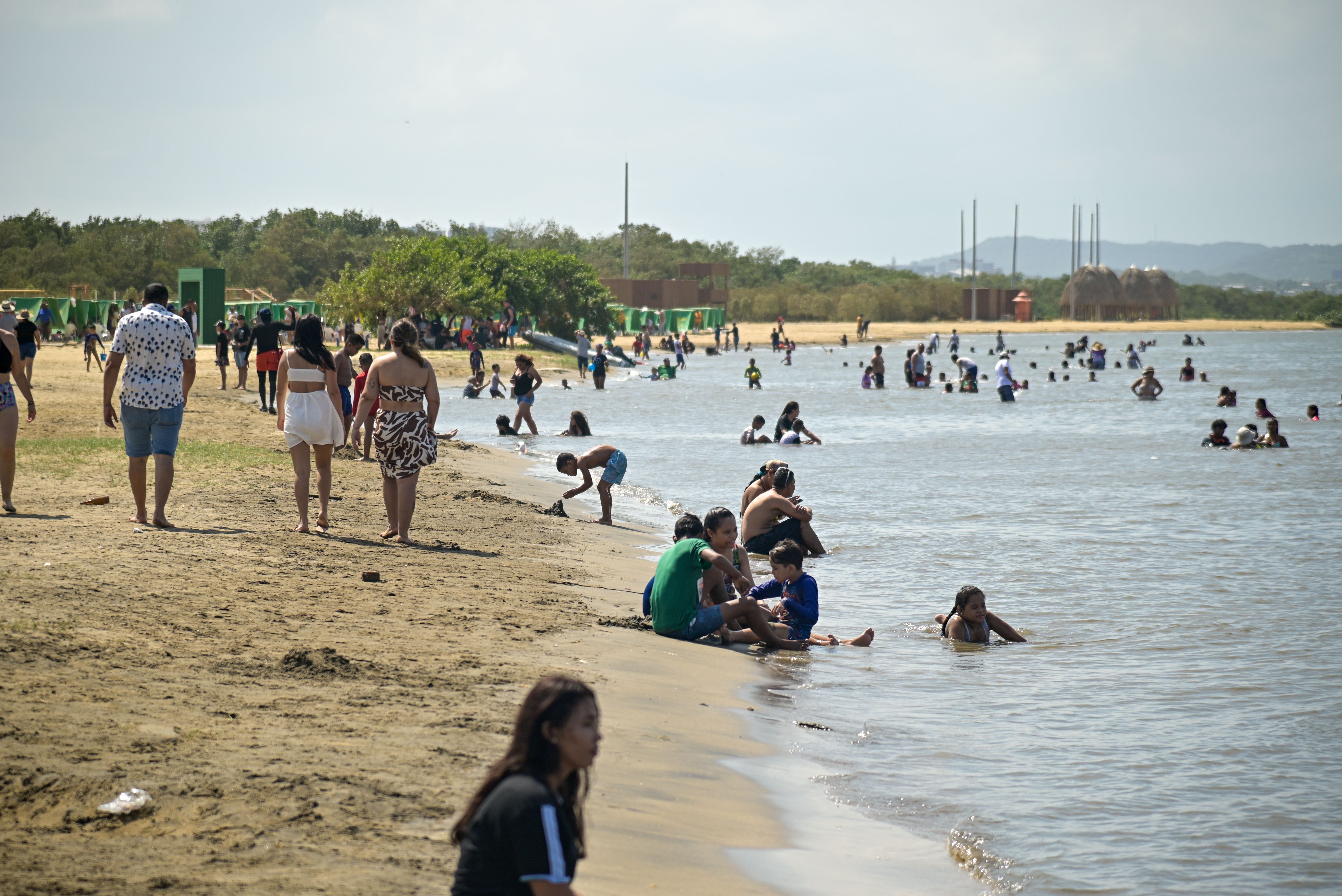 Playa de Puerto Mocho, Barranquilla.