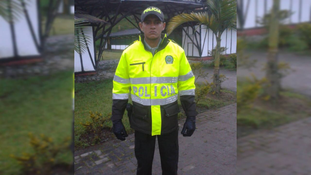 Roger López, policía fallecido.