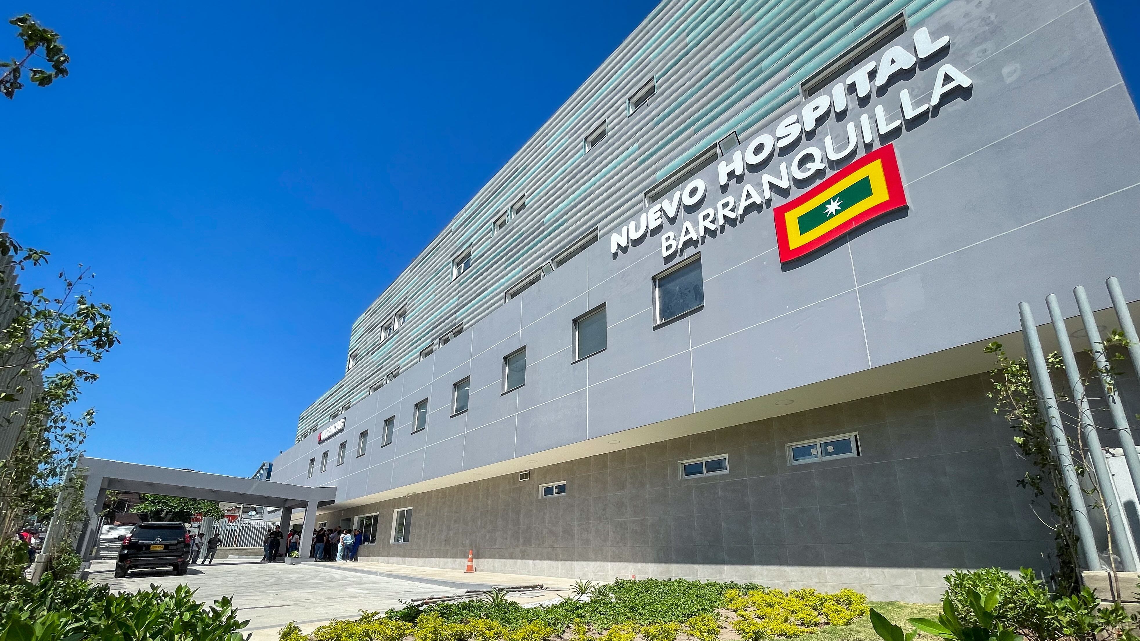 Nuevo Hospital de Barranquilla, donde falleció la víctima.