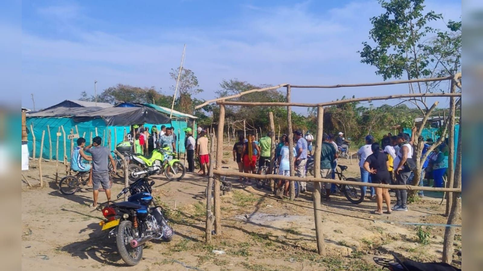 Zona donde se registró homicidio en Baranoa.