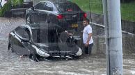 Las lluvias de este martes afectaron a varias personas a lo largo y ancho de la ciudad 