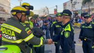 Coronel Urquijo durante evento de Precarnaval. 