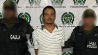El capturado fue identificado por la Policía como Yeison Alfonso Gudiño Ortega