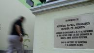 Placa conmemorativa para Alfredo Correa de Andréis