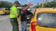 Vigilancia y control de la Policía en las carreteras.