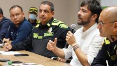 Alcalde Jaime Pumarejo durante un Consejo de Seguridad en la ciudad de Barranquilla. 