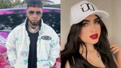 Anuel AA y Roxana Somoza, una tiktoker hondureña