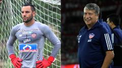 A la izquierda Mario Sebastián Viera y a la derecha Hernán Darío Gómez