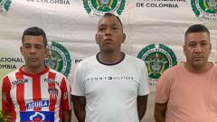 Los tres detenidos por las autoridades