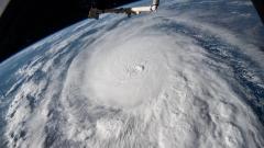 Huracán Milton captado desde el espacio exterior en su paso por Estados Unidos