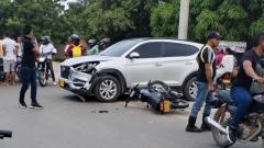 Lugar y momento del siniestro vehicular