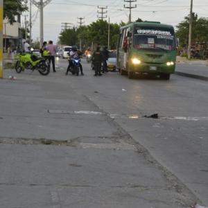 Calle 17 con carrera 35, barrio Rebolo de Barranquilla.