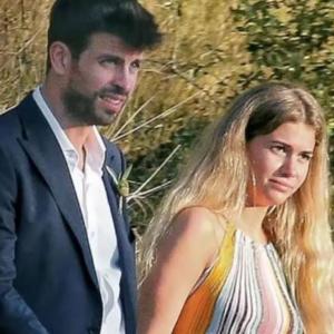 Piqué y Clara Chía