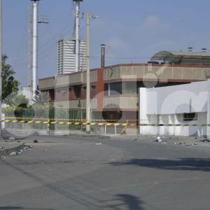 El sector de La Loma en horas de la mañana de este lunes