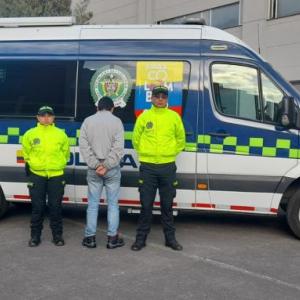 El hombre capturado por las autoridades en las últimas horas.