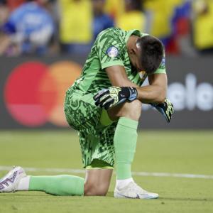 Sergio Rochet, portero de la selección de Uruguay