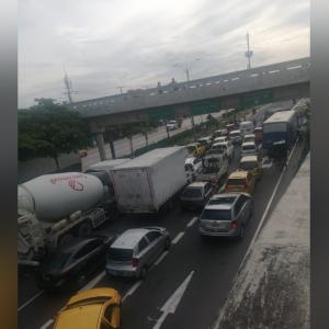 Bloqueos en la avenida Circunvalar