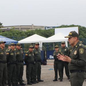 Los uniformados estarán cubriendo no solo el estadio, sino también las sedes de los equipos y sus recorridos antes, durante y después del partido.