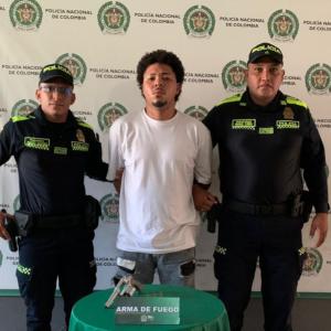 Eder Polo, detenido en Luruaco.