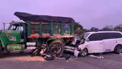 Accidente en la variante Sabanagrande-Palmar.