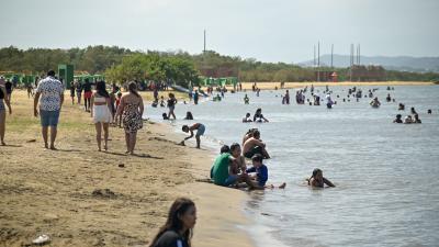 Playa de Puerto Mocho, Barranquilla.