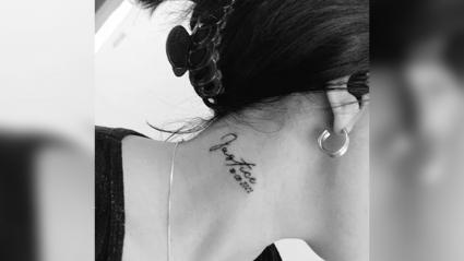 La mujer se hizo el tatuaje en el cuello y se ha hecho viral tras la cancelación de la gira del artista norteamericano. 