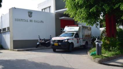 El cuerpo sin vida fue trasladado a un centro médico cercano