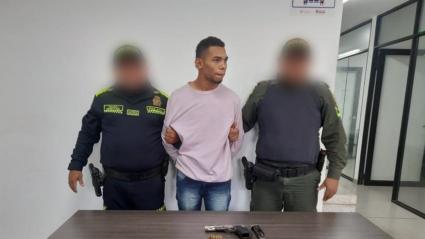 'Camilito' fue capturado por los delitos de fabricación, tráfico y/o porte ilegal de arma de fuego.