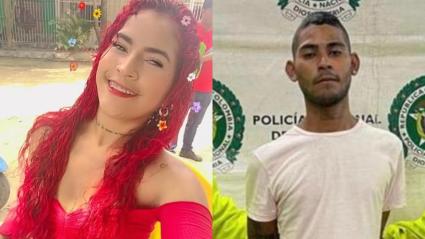 La joven hoy fallecida a la izquierda y quien era su novio a la derecha