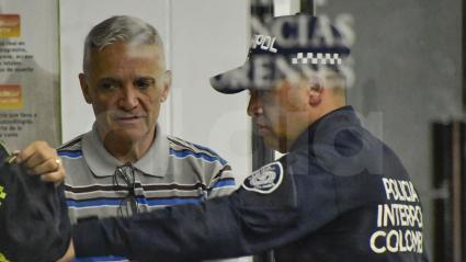 Jaime Saade en el edificio de Medicina Legal