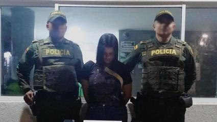 Alias Maryuris, la mujer capturada por las autoridades