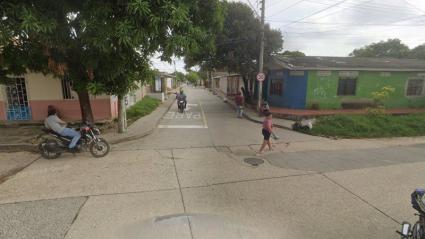 Barrio Carrizal, de Barranquilla, donde ocurrió el asesinato.