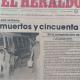 Publicación de El Heraldo el lunes 6 de septiembre de 1982.