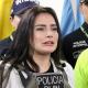 Aida Merlano el día de su extradición a Colombia desde Venezuela