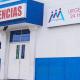 Fachada de la Clínica Agrupasalud, centro médico al que fue conducido el herido