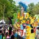 Celebración del Carnaval en el municipio de Santo Tomás