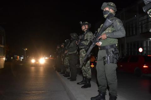 Ejército en Barranquilla.