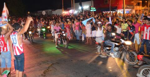 La celebración en la avenida Murillo